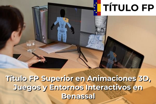 Título FP Superior en Animaciones 3D, Juegos y Entornos Interactivos en Benassal
