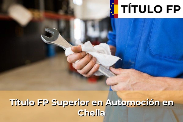 Título FP Superior en Automoción en Chella